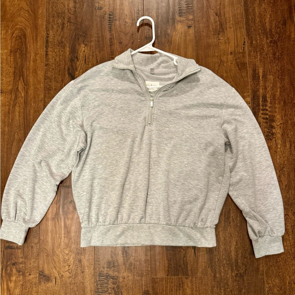 LOFT Lou & Grey Signature Soft Half-Zip Sweatshirt